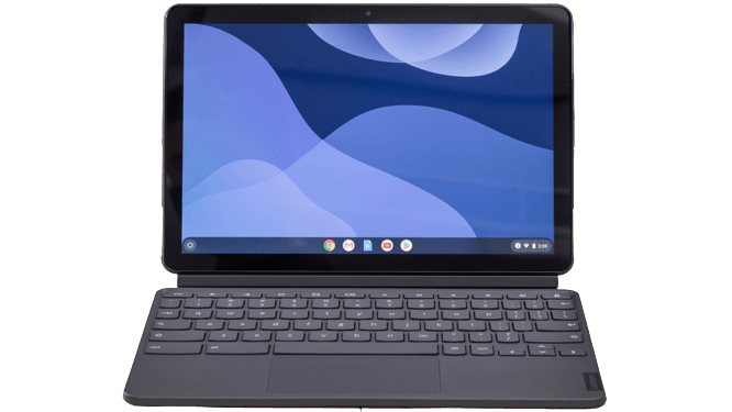 2023 Latest Lenovo Chromebook Duet 2-in-1 Tablet/Laptop 10.1