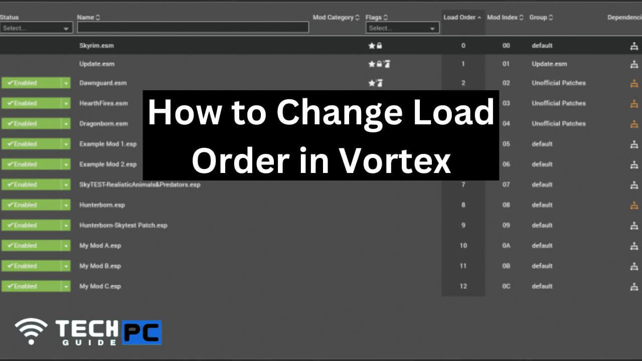 How to Change Load Order in Vortex
