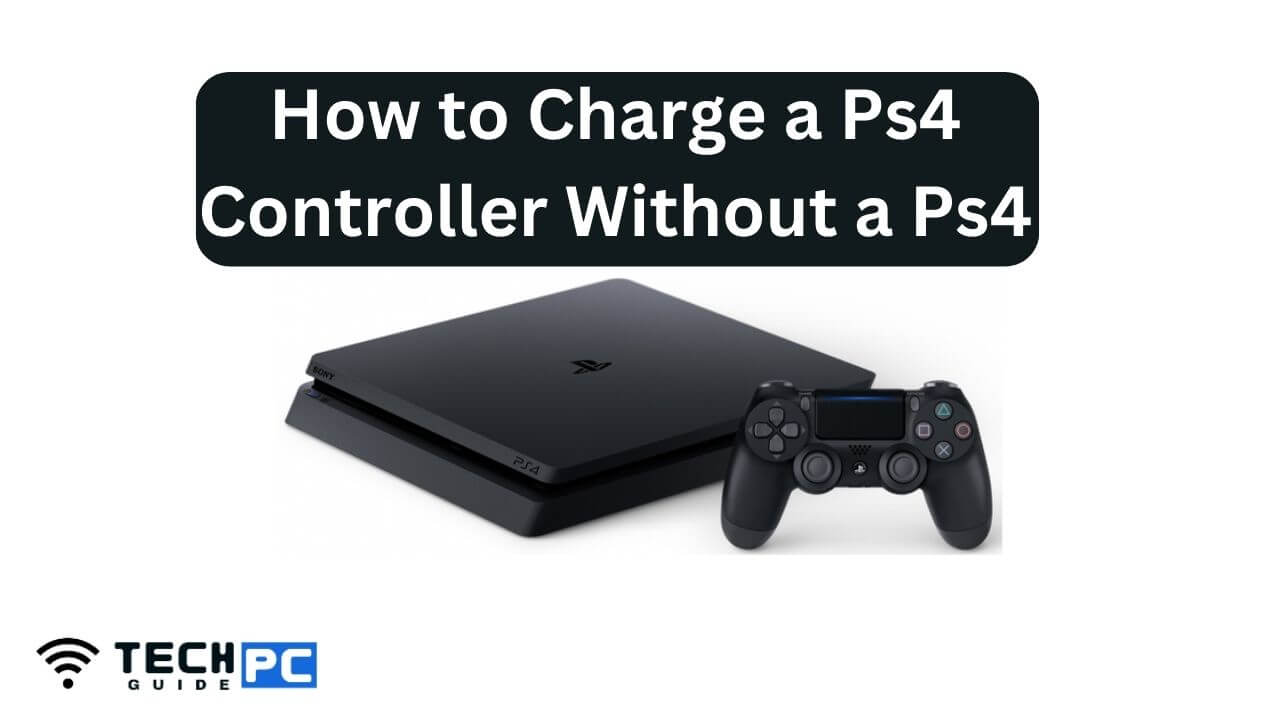 How to Charge a PS4 controller Without a PS4