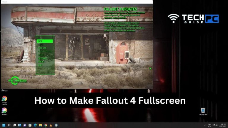 How to Make Fallout 4 Fullscreen [2023 Guide]