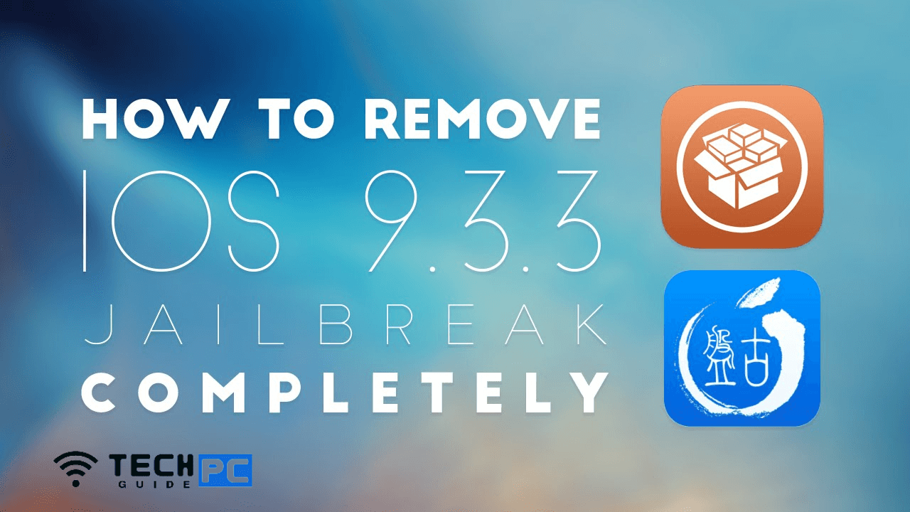 How to Remove Cydia iOS 9.3.3