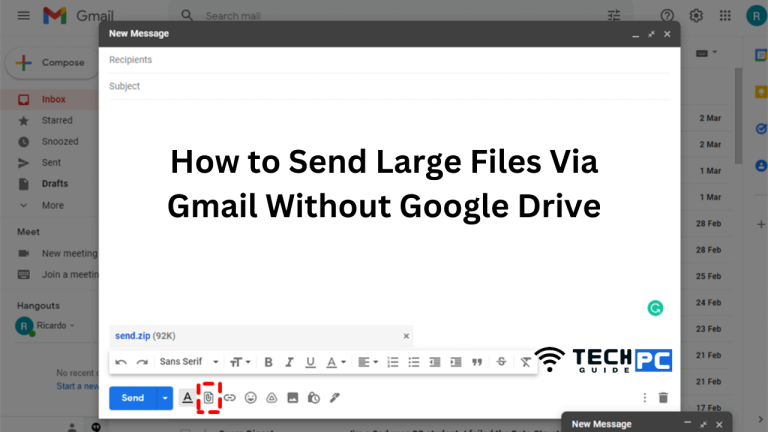 How to Send Large Files via Gmail Without Google Drive