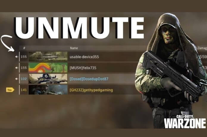 How to Unmute Teammates in Call of Duty: Warzone