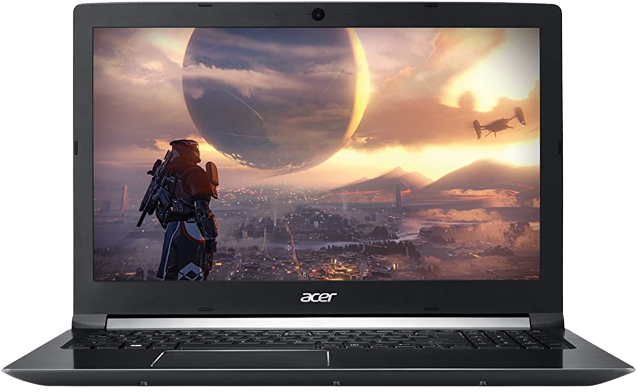 Acer Aspire 7 Casual Gaming Laptop, 15.6 Full HD IPS Display, Intel 6-Core i7-8750H, NVIDIA GeForce GTX 1050Ti 4GB, 8GB DDR4, 128GB SSD + 1TB HDD, Fingerprint Reader, Windows 10 64bit, A715-72G-71CT