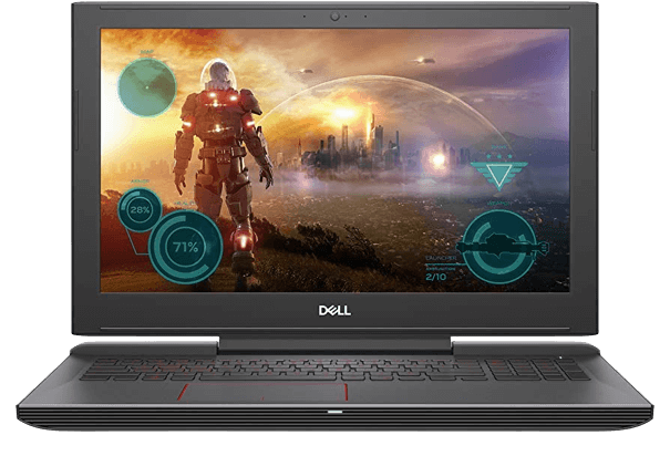 Dell G5587-7866BLK-PUS G5 15 5587 Gaming Laptop 15.6 LED Display, 8th Gen Intel i7 Processor, 16GB Memory, 128GB SSD+1TB HDD, NVIDIA GeForce GTX 1050Ti, Licorice Black