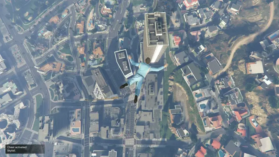 GTA 5 Parachute cheat