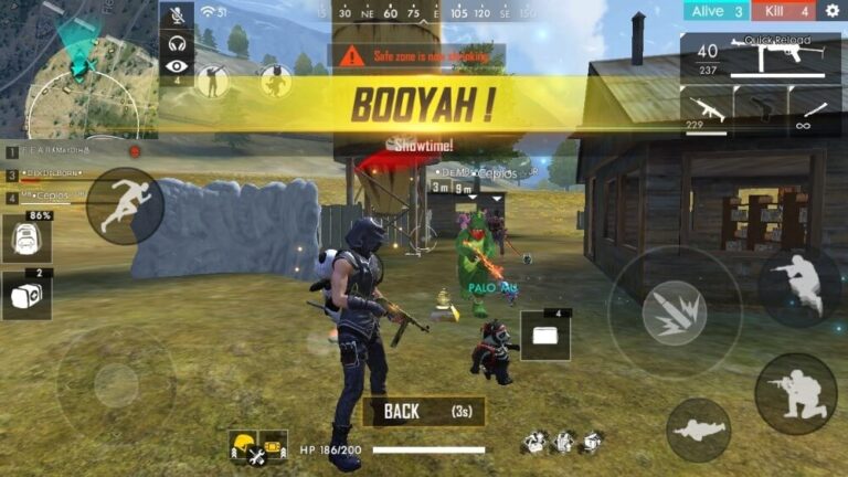 Download Garena Free Fire Mod Apk on android
